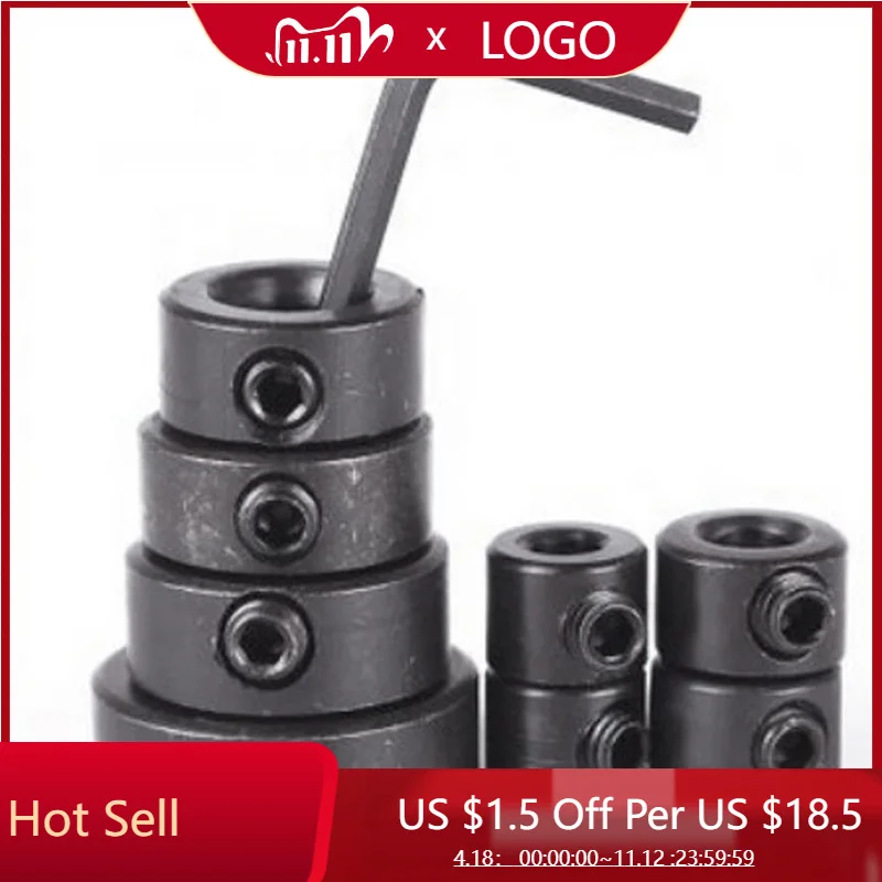 

8PCS Drill Bit Depth Stop Collar Countersink Drill Bit Adjustable Depth Stop Collar Woodworking Drilling 3/4/5/6/8/10/12/16mm
