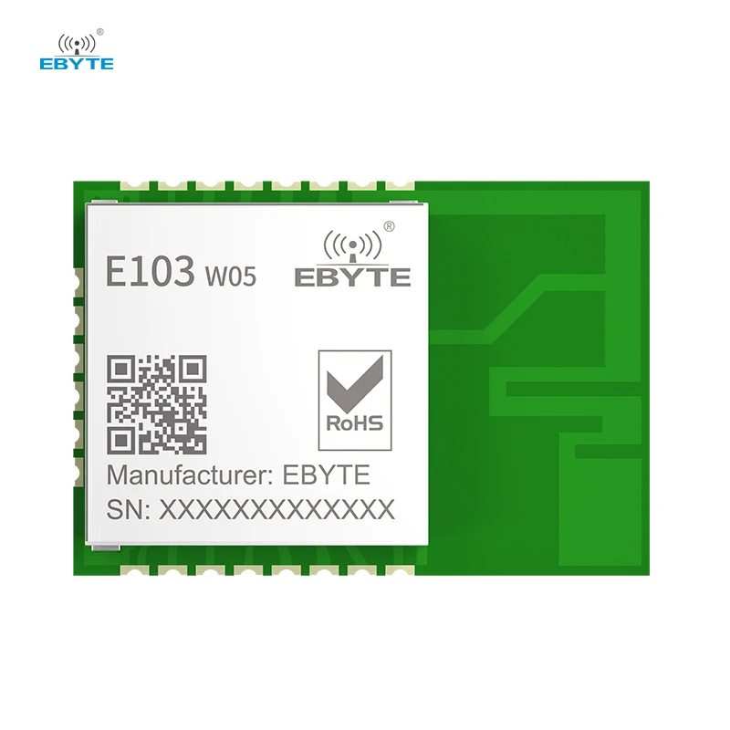

W600 Wifi Module Wireless Transceiver 2.4GHz 20dBm EBYTE E103-W05 Cost-effective PCB Antenna UART Low Power Consumption
