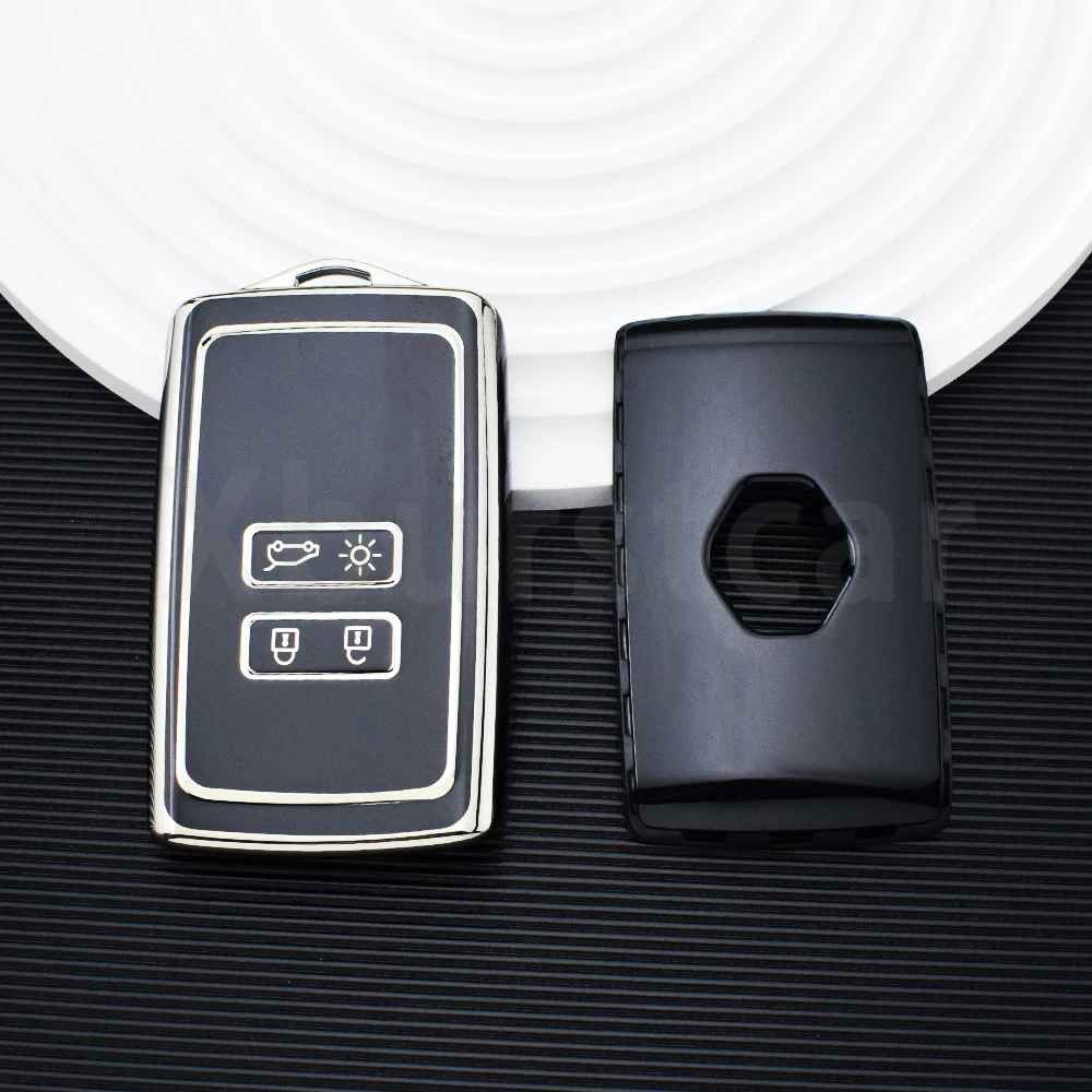 

Автомобильный брелок из ТПУ, чехол для ключей автомобиля для Renault Koleos Kadjar Clio Scenic Talisman Captur Megane Arkana для Dacia Sandero Card