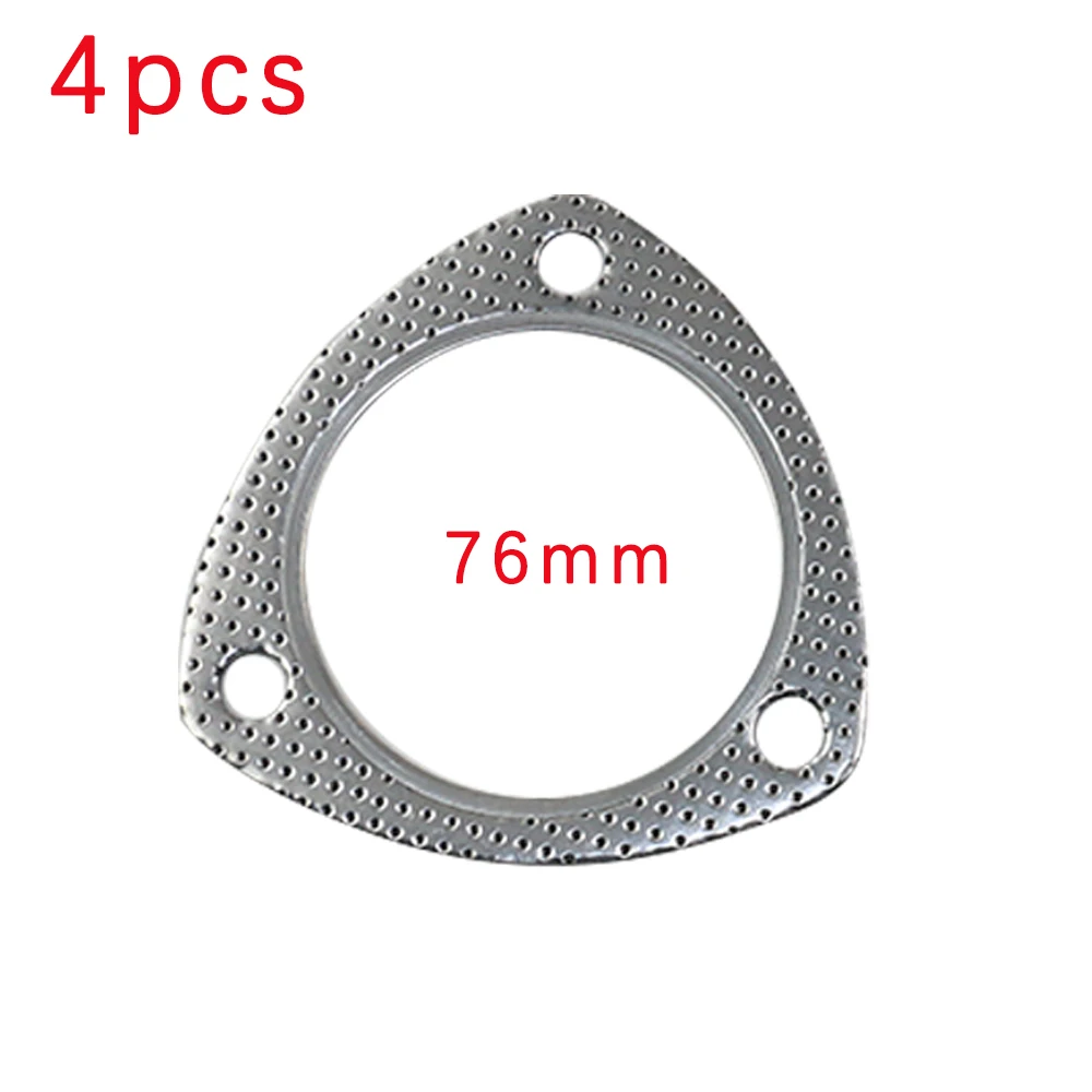 

JZZ 4 шт. универсальная треугольная металлическая кольцевая прокладка для труб 2 дюйма 2,5 дюйма 3 дюйма