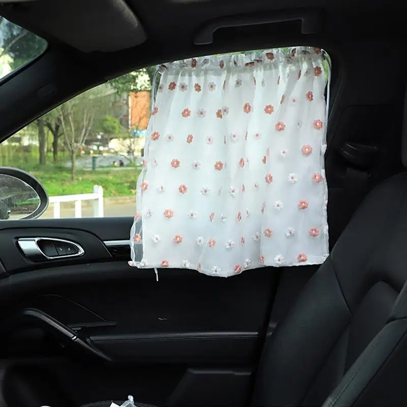 

Car Privacy Shades UV-Proof Cotton Sun Shade Keep Cooler Adjustable Strip Strong Sucker Baby Sleeping Car Side Window Divider