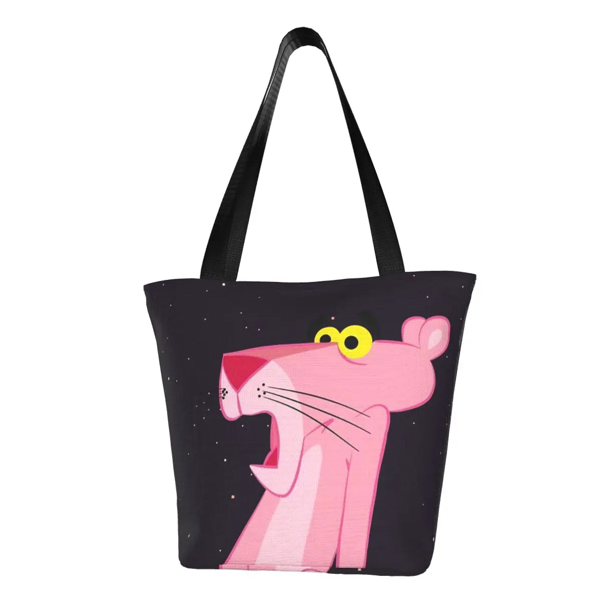 Pink Panther Shopping Bag Aesthetic Cloth Outdoor Handbag Female Fashion Bags