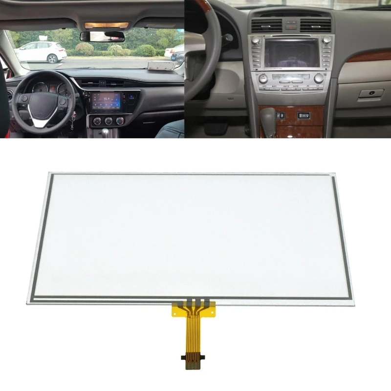 

Glass LCD Display Panel Navigation Digitizer Central Navigator Touch- Screen for RAV4-Camry Corolla-Prius C LA061WQ1TD04