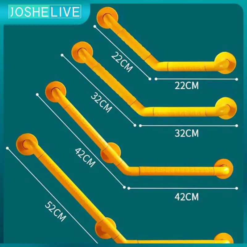 

Нескользящие поручни из АБС-пластика, дуговые поручни, Нескользящие поручни для душа, без барьера, поручни для пожилых, ручка для туалета, простой