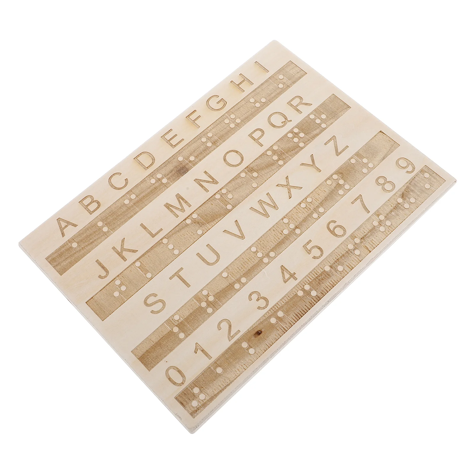 Накладки Braille Alphabet Impaired Vision Products Обучающая линейка Слепые игры Низкие для