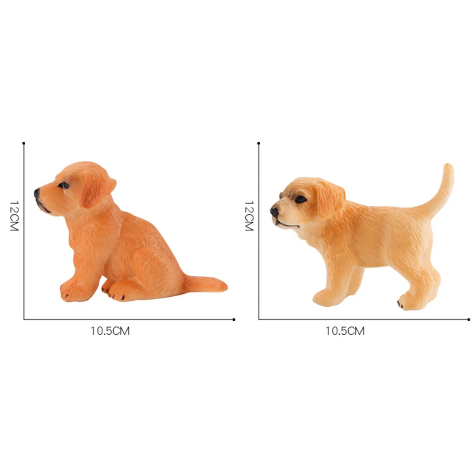 Реалистичная фигурка французского бульдога для домашних животных семейная