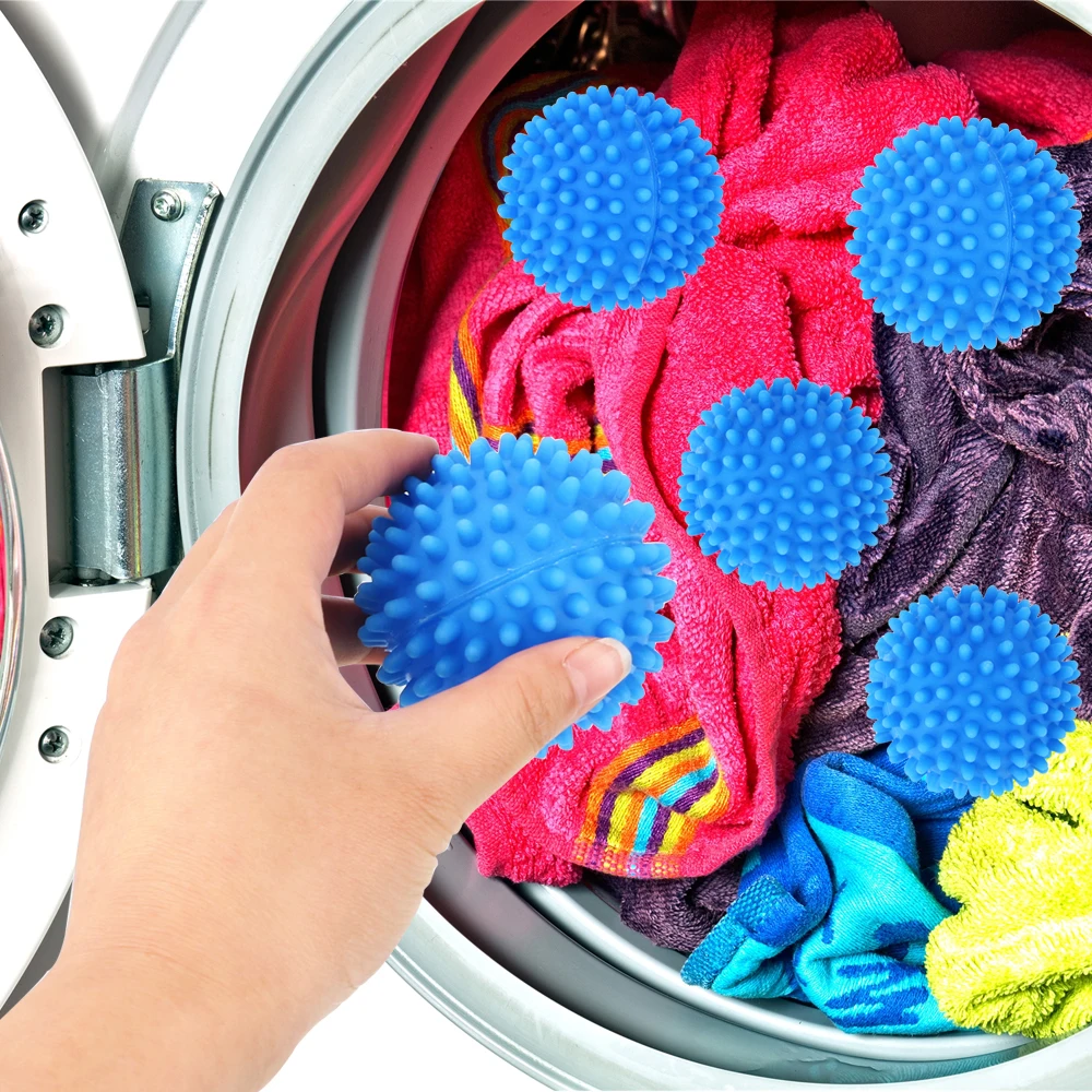 

Magic Laundry Balls Washing Tool Reusable PVC Dryer Balls For Bathroom Washing Machine Cleaning Drying Fabric Softener Ball