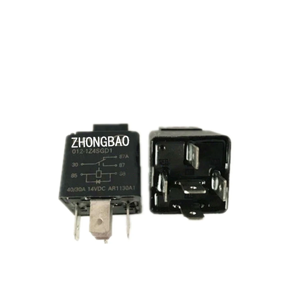 

2PCS HFV4-012-1Z4SGD1 5 12V 40A