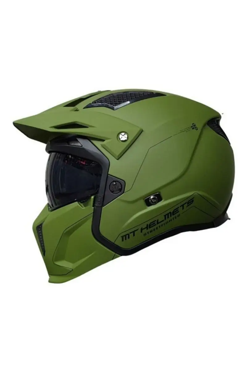 

Helmet Streetfıghter Sv Solid A6 Matt Green