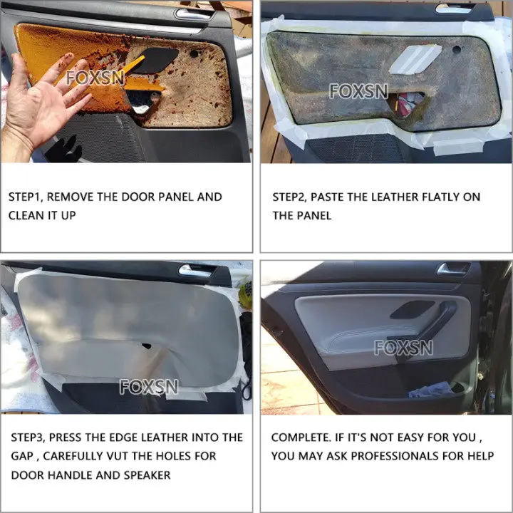 Автомобильный Стайлинг внутренняя дверь подлокотник панель замшевая кожаная