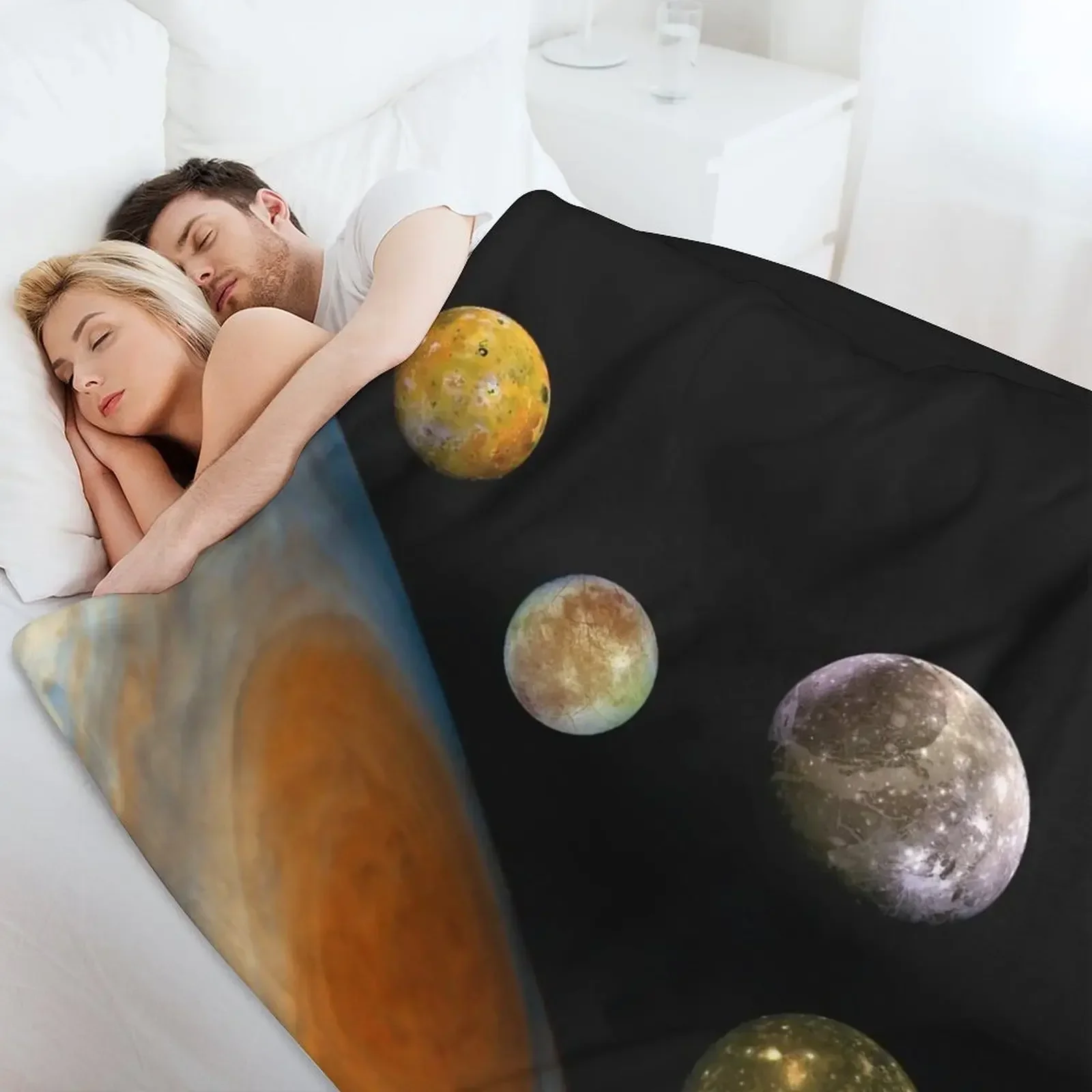 Юпитер Ио Европа Ганамиде Калсто космическое одеяло аниме покрывала тяжелые