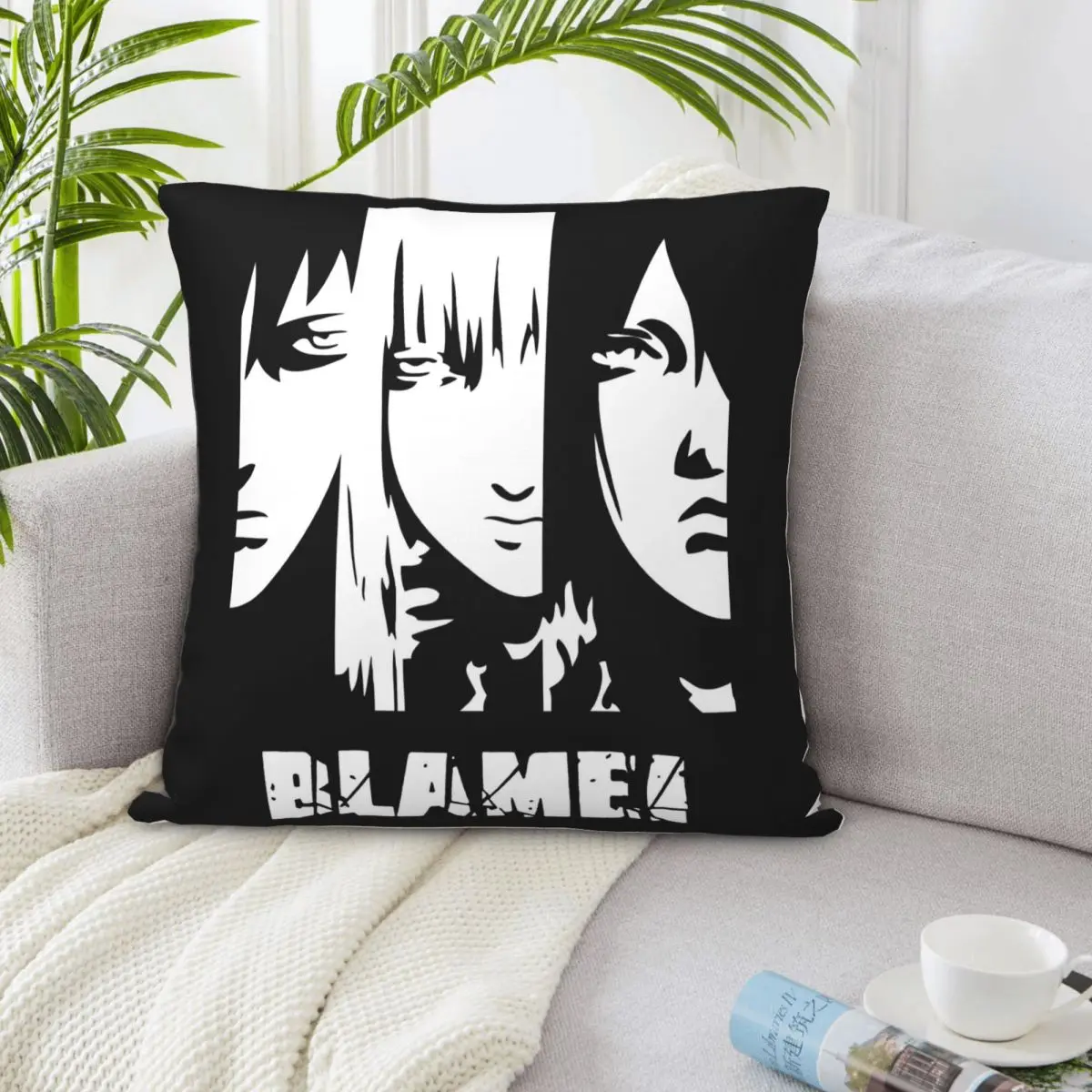 Blame Manga Cibo Killy Sanakan Tsutomu Nihei Text Dj Better Cheap Price Crewneck Splicing Gift Printing Pillow Case (art.: 3920ca2a73670) - 3920ca2a73670