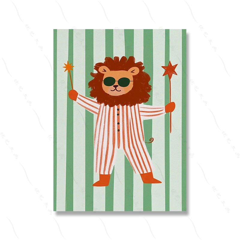 

Печать на холсте "Сафари животные"