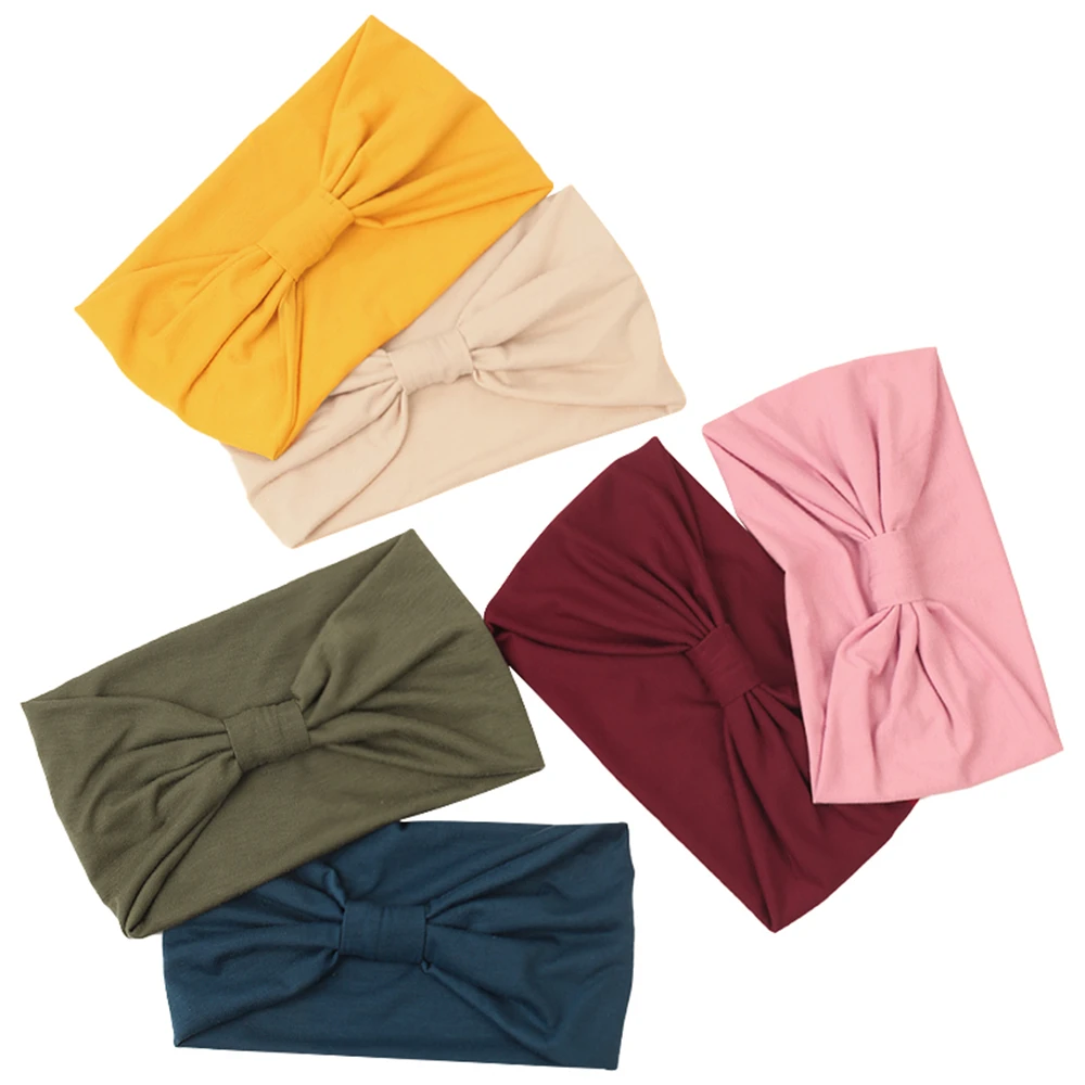 Рисунок 2 - Женская однотонная эластичная повязка для волос