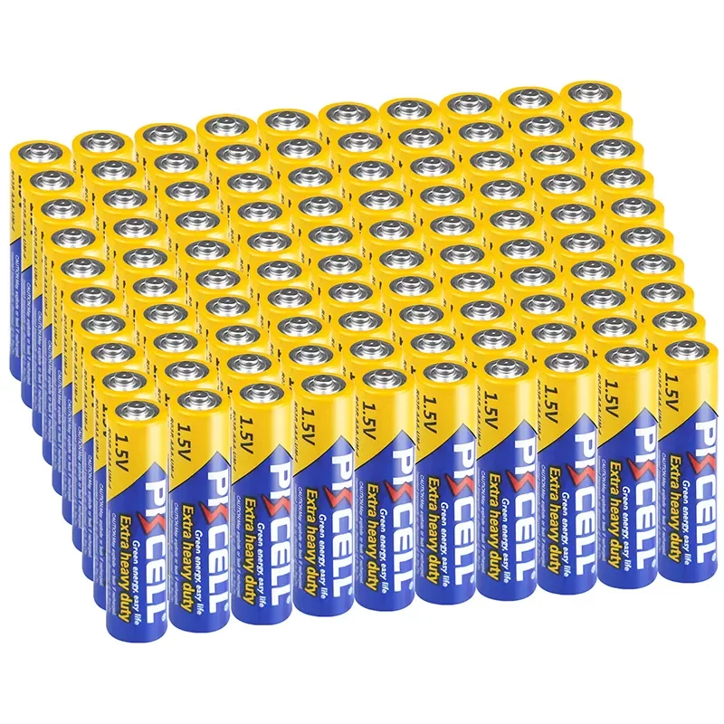 

100pcs Thermometer R03P AAA battery UM4 MN2400 LR03 SUM4 LR3 Zinc Carbon Supper Heavy Duty Dry And Primary Battery for control