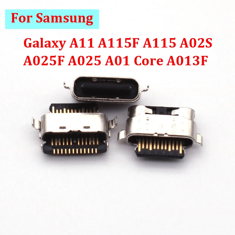 

10-20PCS Charger Connector Socket For Samsung Galaxy A11 A115F A115 A02S A025F A025 A01 Core A013F USB Charging Port Dock Plug