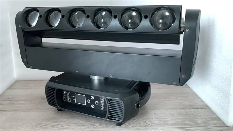 8 шт. 6x40 Вт 4 в 1 RGBW мыть светодиодный луч бесконечная подвижная головка стробоскоп