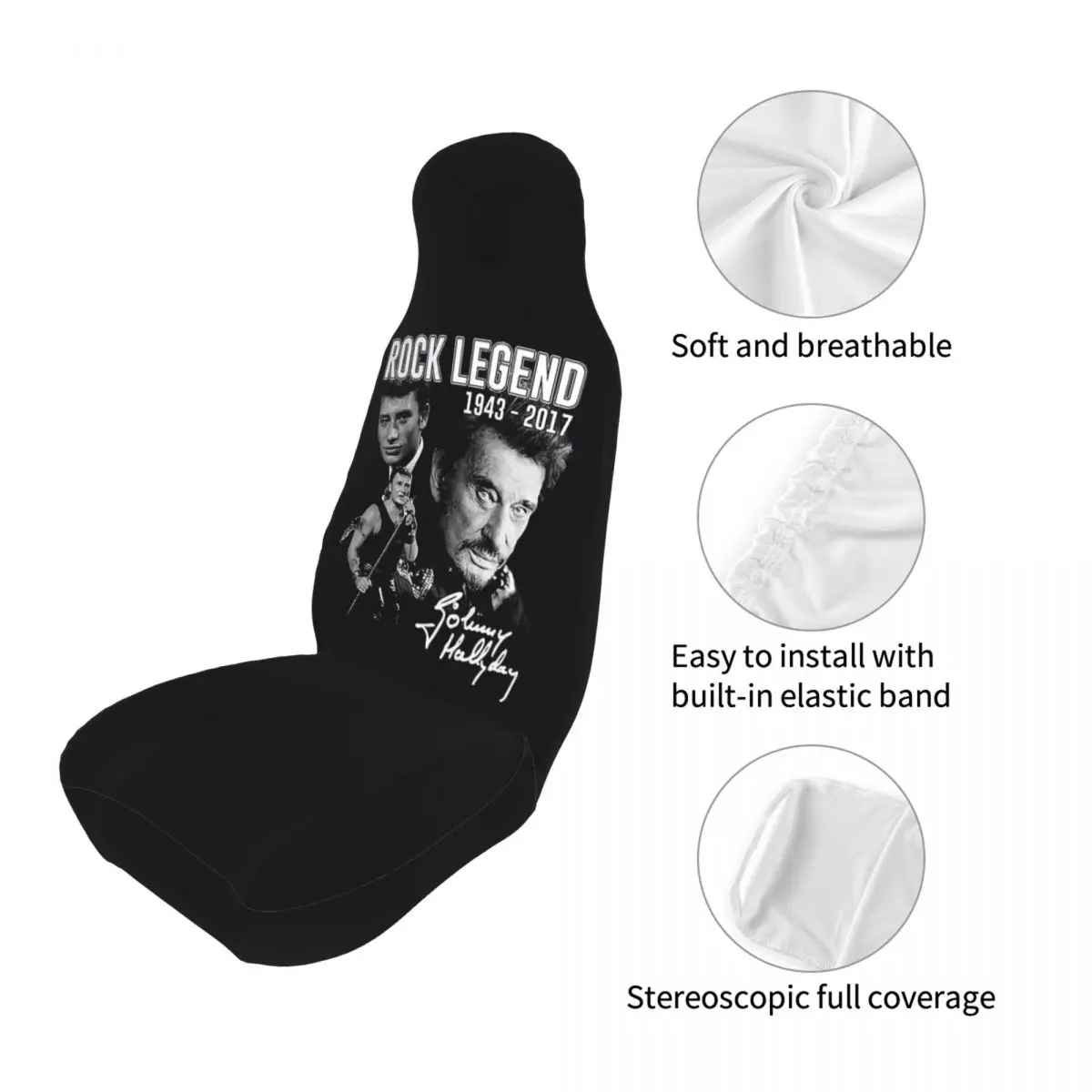 Универсальные чехлы на сиденья автомобиля 2 шт. |