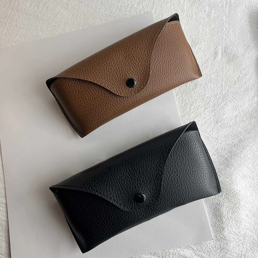 

Buckle Eyewear Cases Glasses Case Eyeglasses Case Eyewear Cases Cover Leather Soft Glasses Bag Portable Sunglasses Box Bag