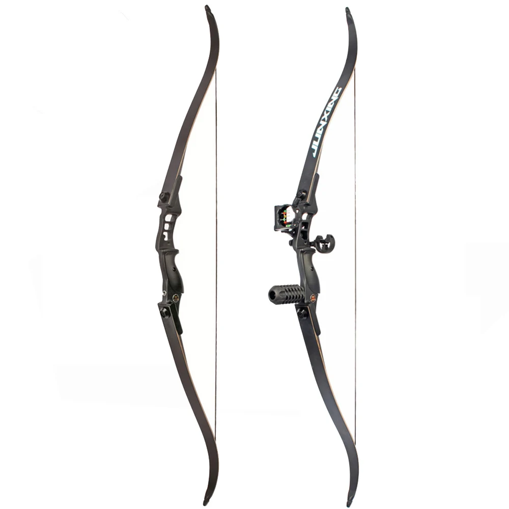 54 inch F177 Recurve Bow 30-50 lbs 17 inch Riser Length American Hunting Bow for Archery Outdoor Sport Hunting Practice