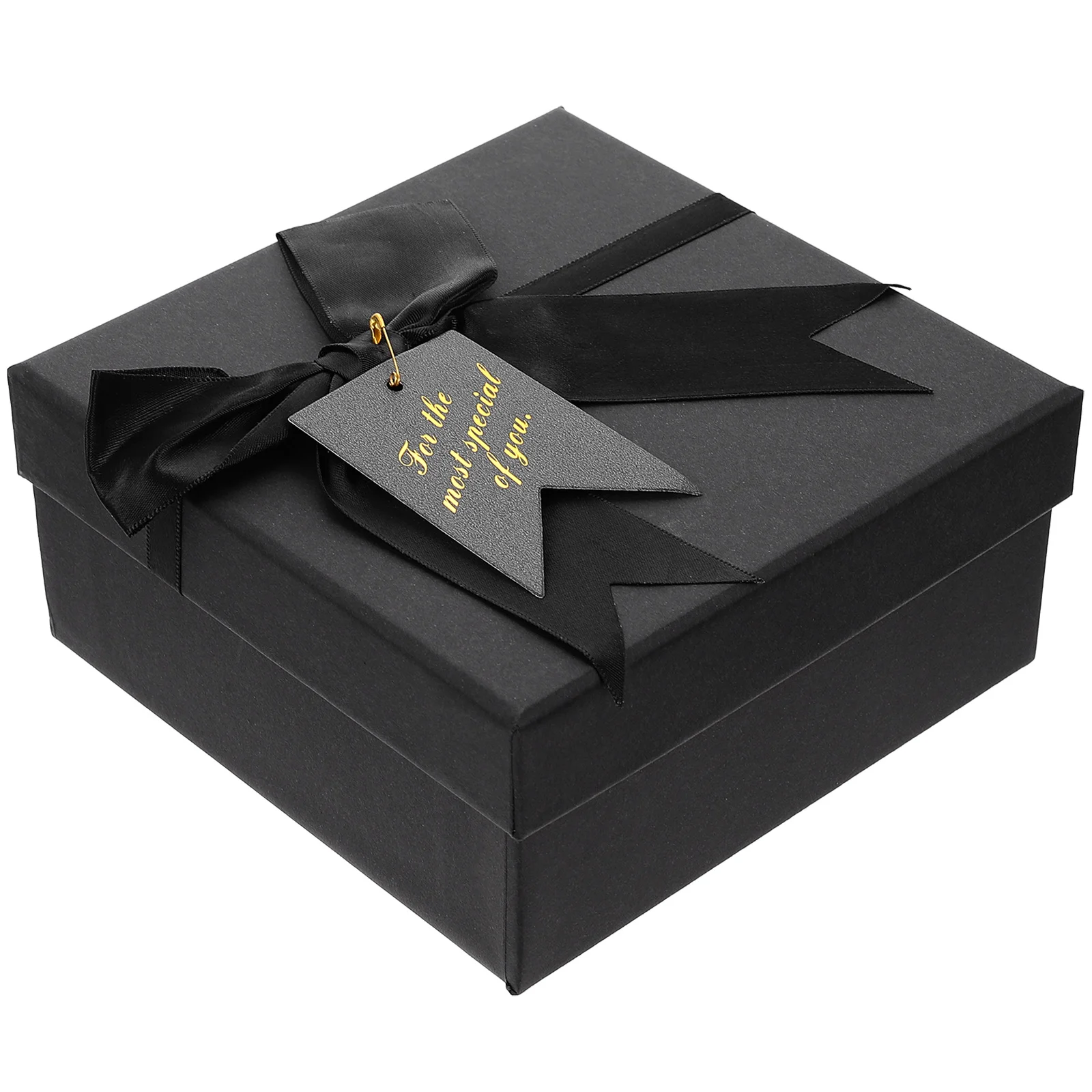 

Gift Packaging Empty Box Black Gift Boxes Candy Boxes Bow Tie Baking Candy Bags Paper Party Favor Box Romantic Treat Bags
