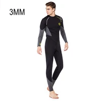 3mm neoprene scuba underwater hunting diving suit for men surf spearfishing snorkeling keep warm wetsuit kayaking swimwear