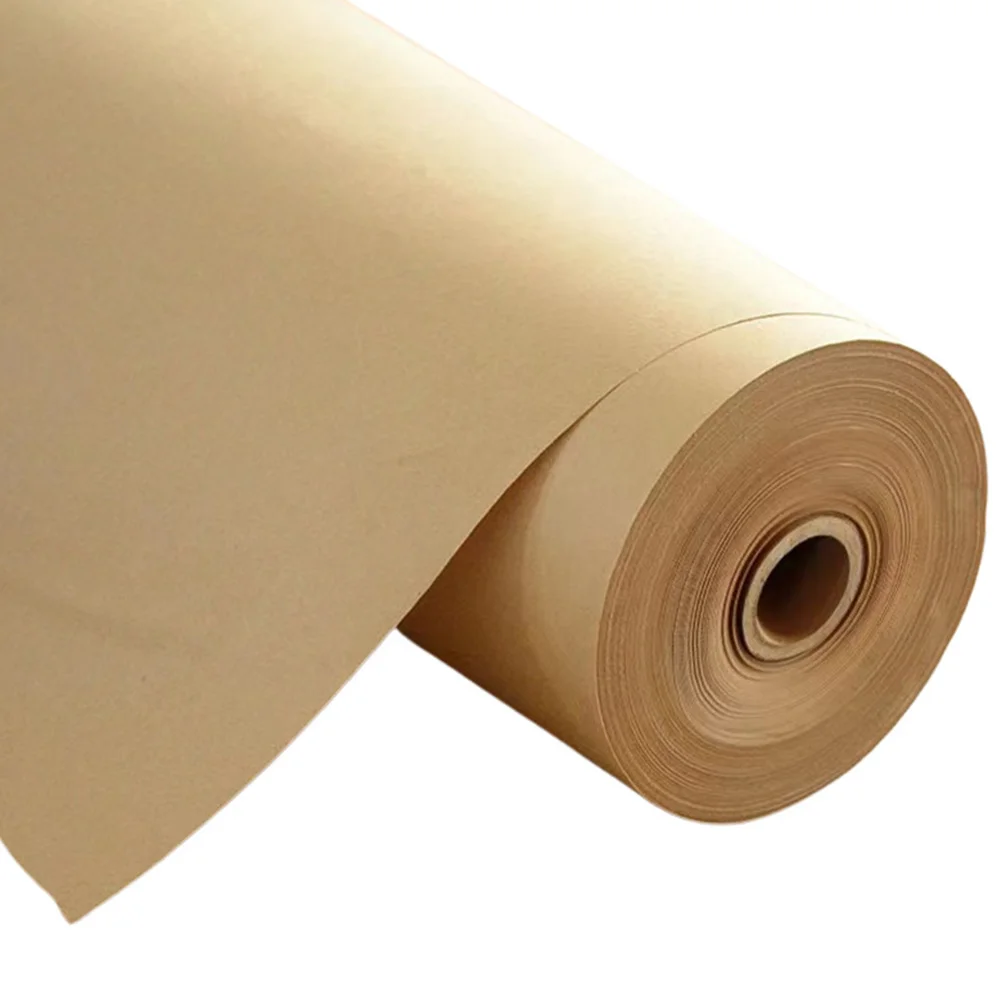 

1 Roll of Wrapping Paper DIY Brown Wrapping Paper Bouquet Wrapping Material Kraft Wrapping Paper