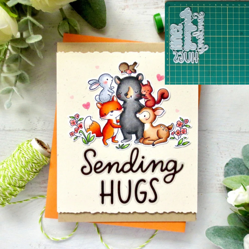 

Letter Metal Cutting Dies DIY Scrapbooking Cutting Dies Embossed Template Decor Dies Cut For Greeting Cards