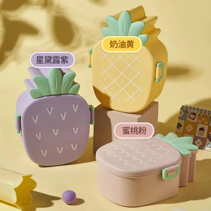 Симпатичный Ланч-бокс Bento С Портативным Подогревом И Подсветкой Для Детей.