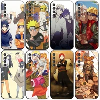japan naruto anime phone case for huawei honor 7 8 9 7a 7x 8x 8c v9 9a 9x 9 lite 9x lite back silicone cover funda black