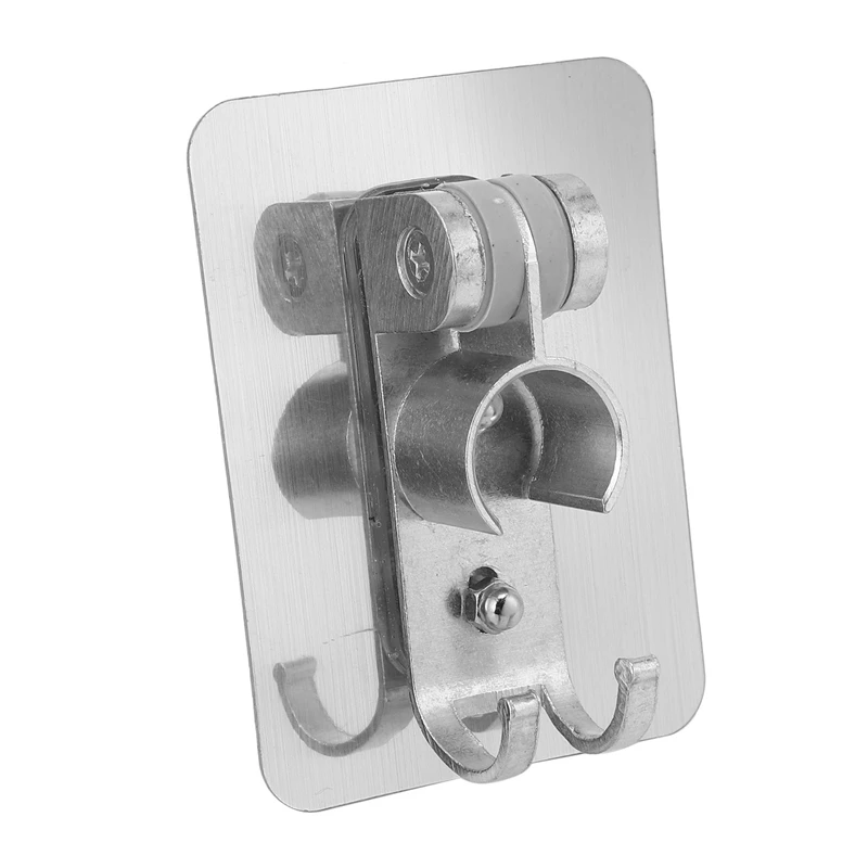 

Adhesive Shower Head Holder Adjustable Shower Wand Holder(3Pc)