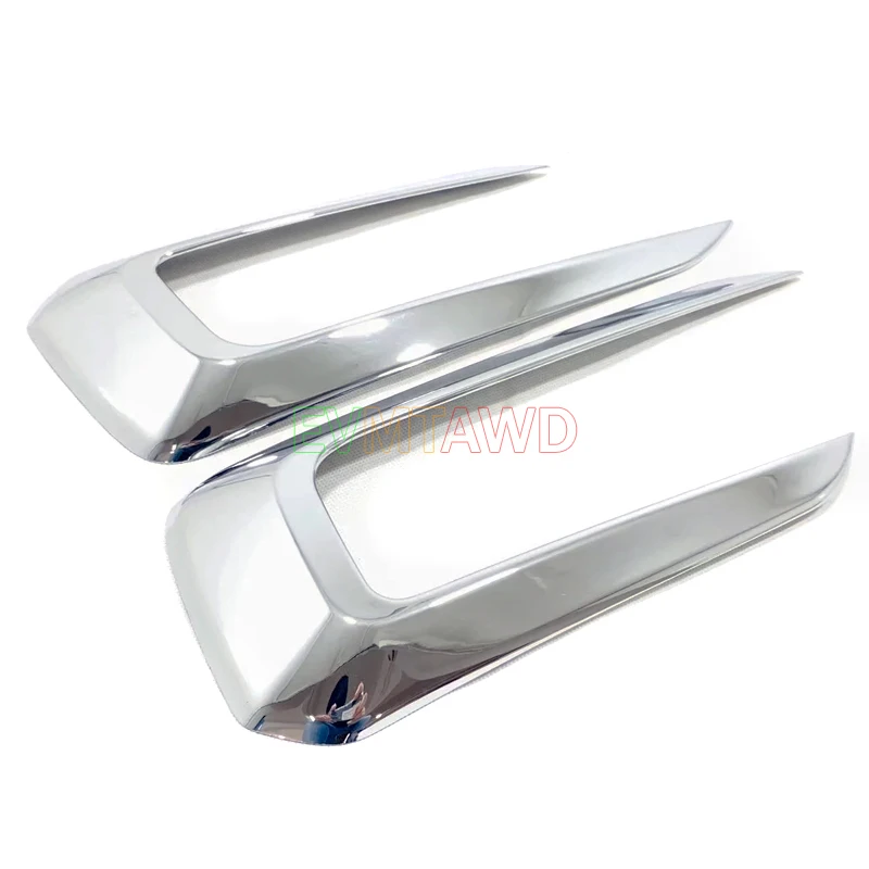 

For Volvo XC40 Recharge Accessory 2019 2020 2021 2022 ABS Chrome Car Front Fog Light Lamp Cover Trim Protector Exterior Styling