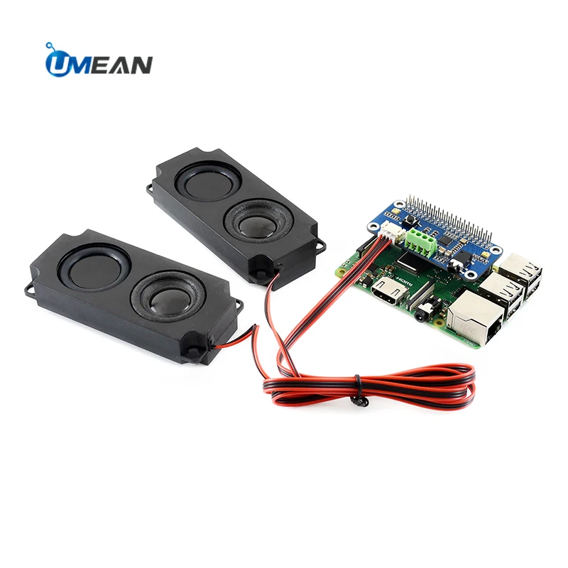 Звуковая карта Waveshare WM8960 Hi-Fi Sound Card HAT Audio Module для Raspberry Pi 4B/3B+/3B/2B/B+/A+/Zero/Zero W/WH стерео-КОДЕК.