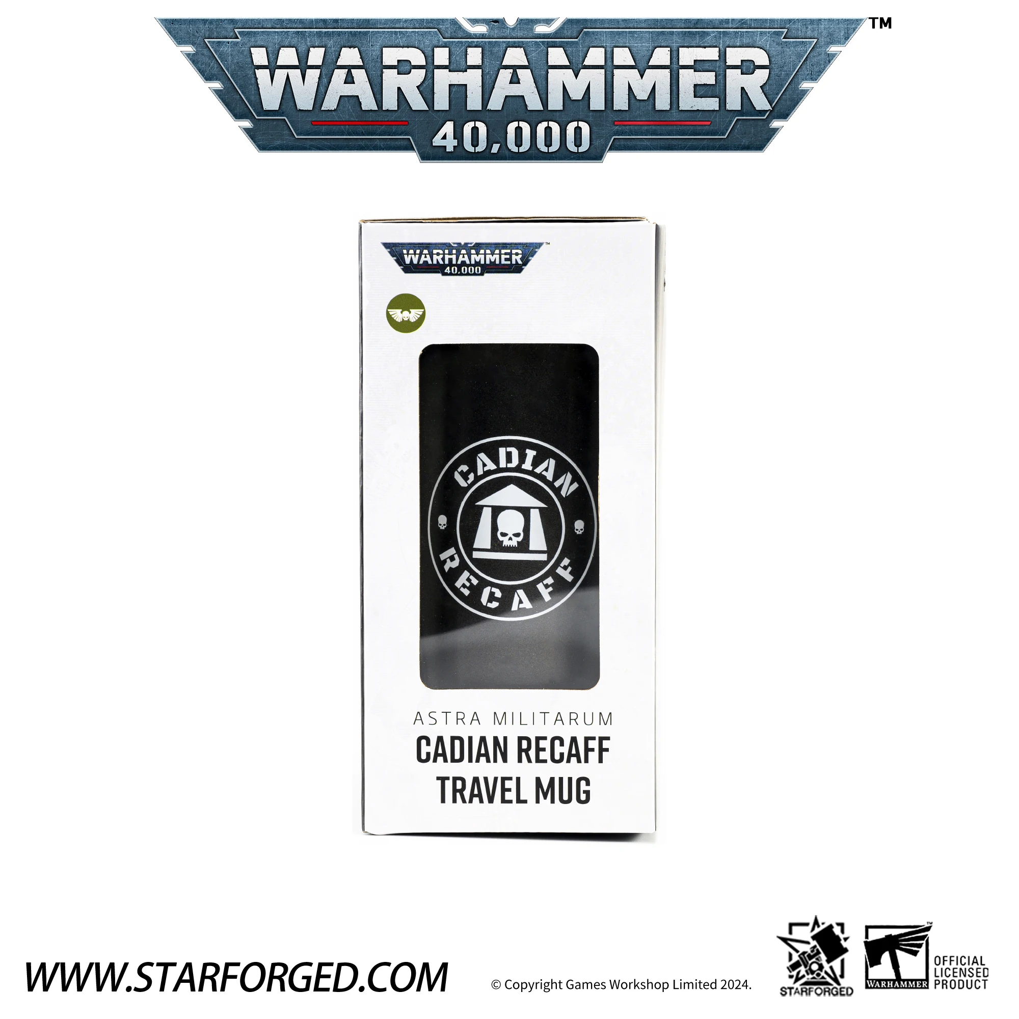 Starforged Warhammer 40K Cadian Recaff Space Marine Astra Военный спортивный набор бутылок для воды Другой