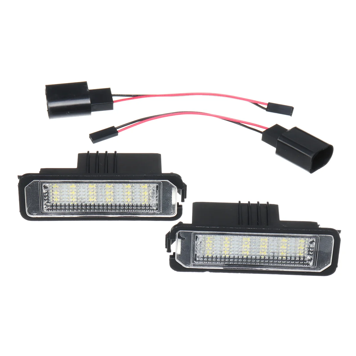 

2pcs Plate Automotive Prime 18 Car Accessory License Plate Lamp Plate for Truck Car Trailer