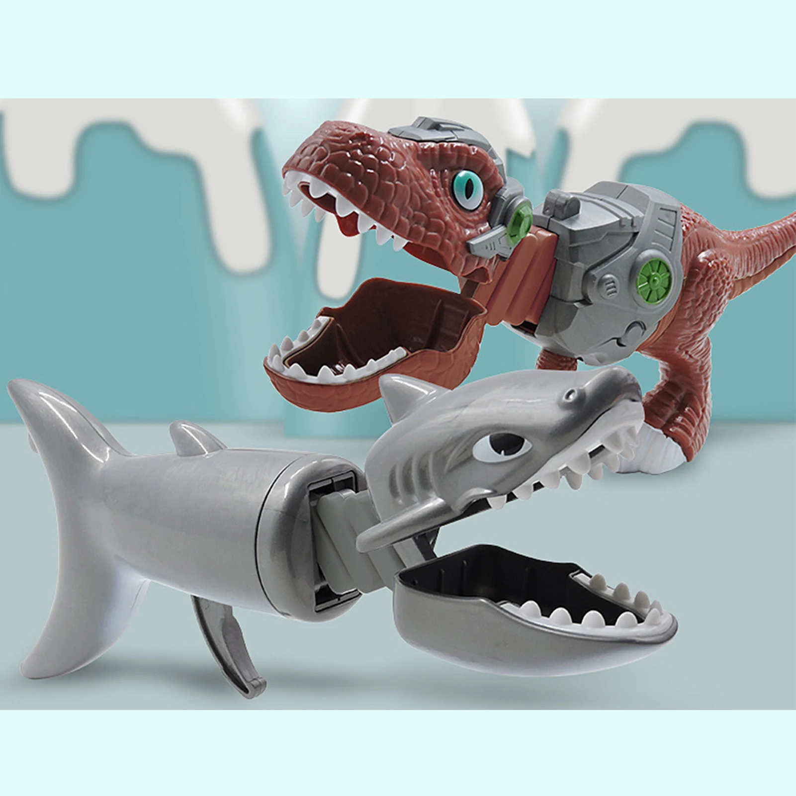

Dinosaur Grabber Toy Sharks And Dinosaur Grabber With 6 Toy Dinosaur Included Bathtub Toy Sharks Grabber Dinosaur Grabber Fun