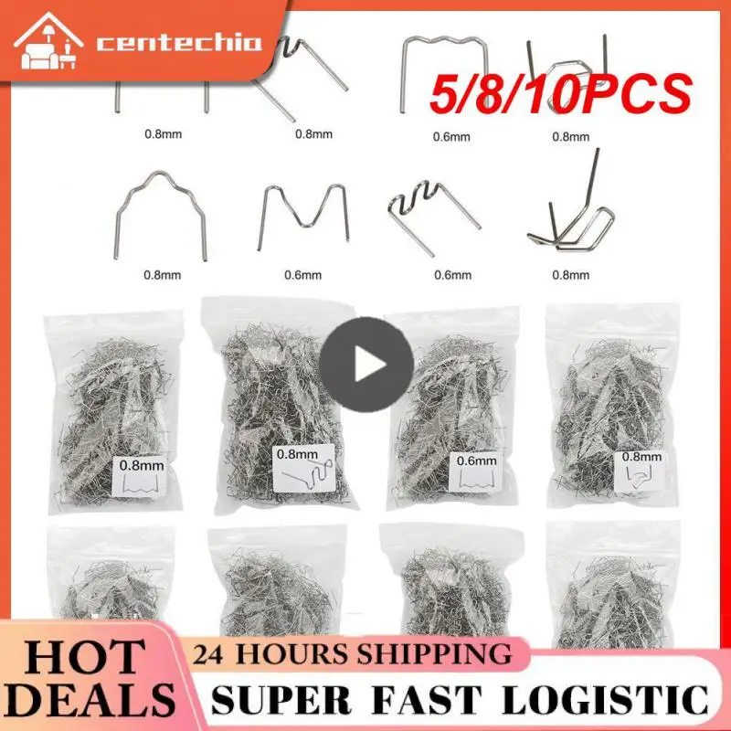 

5/8/10PCS Tool Plastic Welding Bumper Soldering Iron Staples Bumper Repair Hot Plastic Welder Heat Gun Hot Stapler