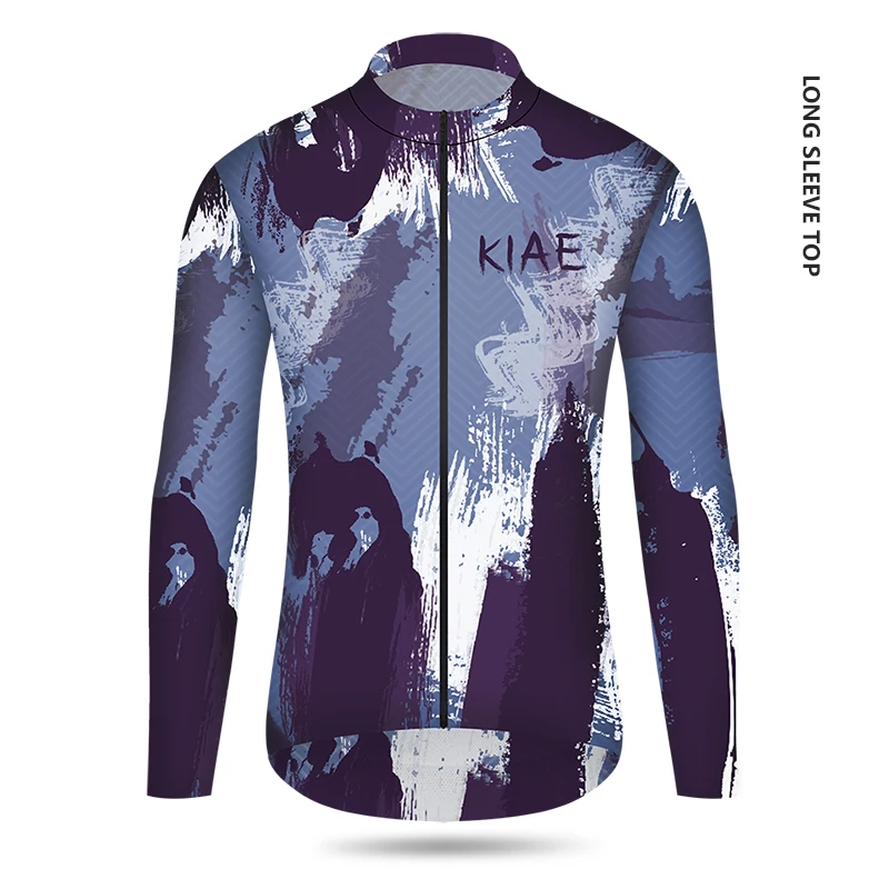 KIAE летний велосипедный костюм с длинными рукавами кисть для масляной живописи