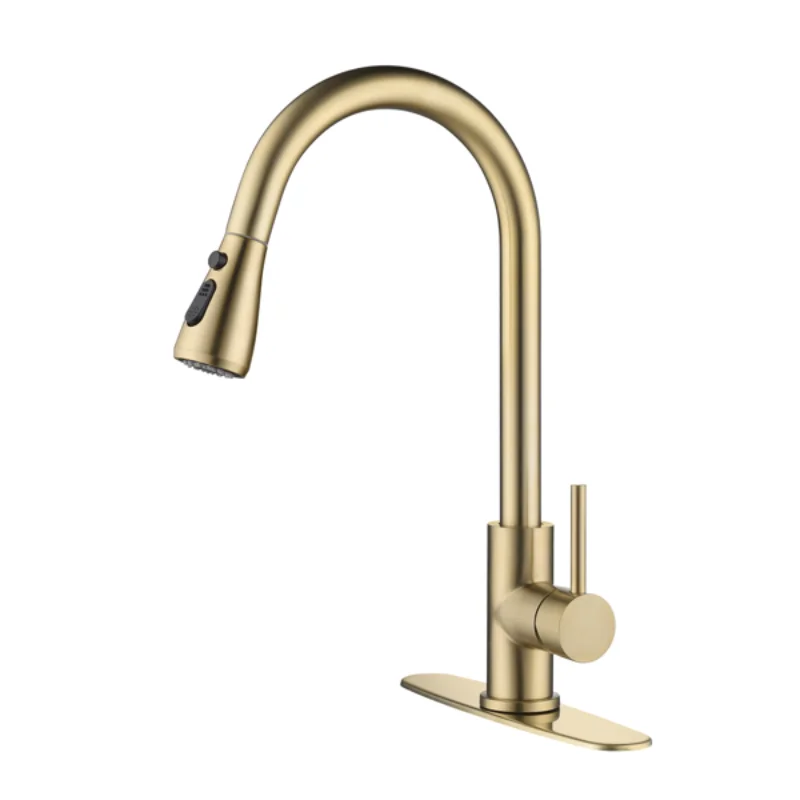 

Kitchen Faucet with Pull Out Spraye[US Stock]