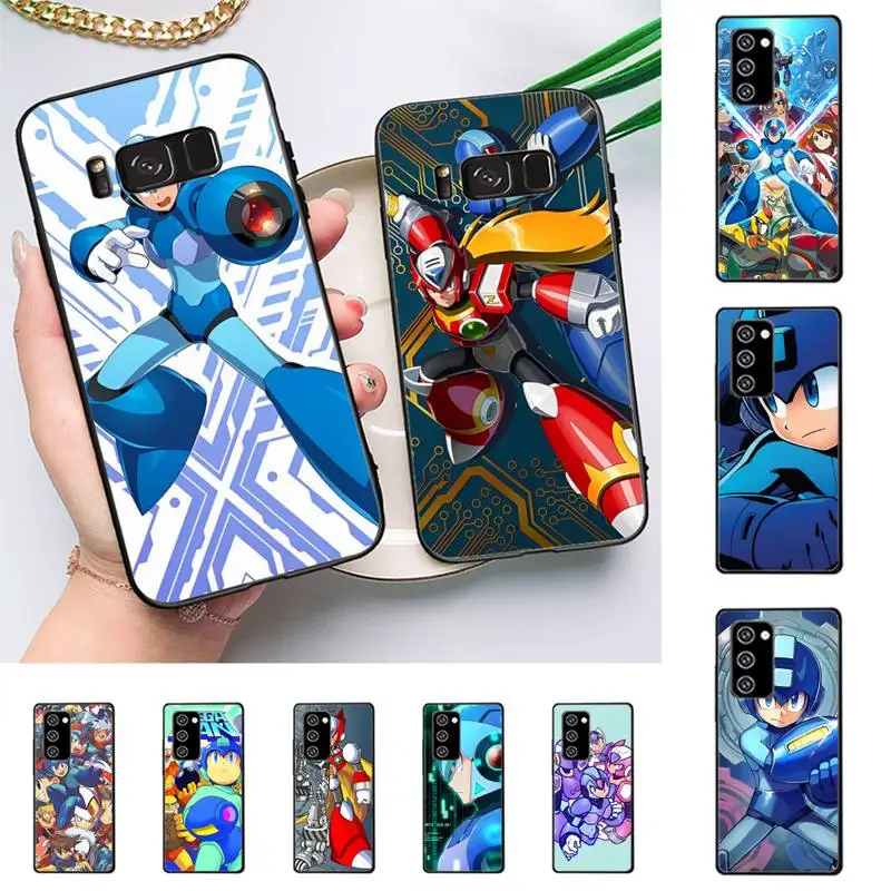 

Rockman game Phone Case For Samsung Galaxy Note 10Pro Note 20ultra cover for note20 note 10lite M30S Back Coque