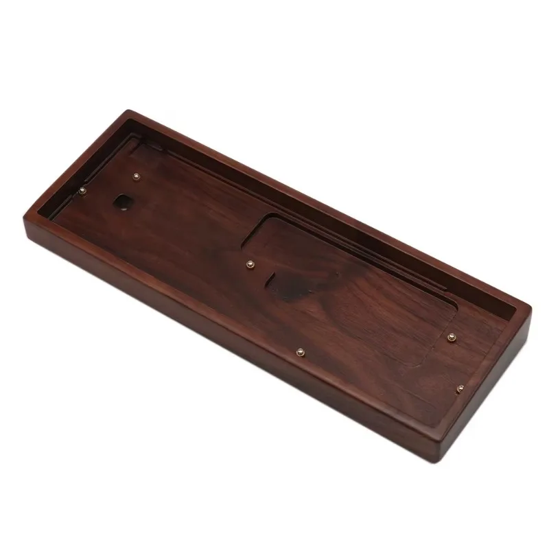 Деревянный чехол для клавиатуры 60% механических клавиатур на заказ Wooting 60 и