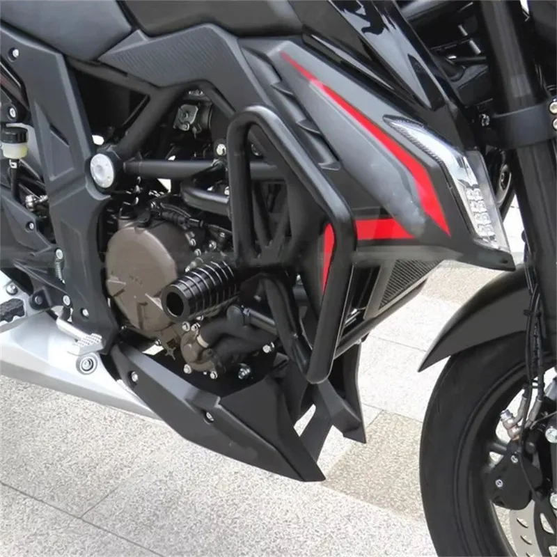 Фото Для VOGE 300R: защитный бампер LX300-6F/6A, защитная дуга, дуга безопасности, прямая дуга 300r №3