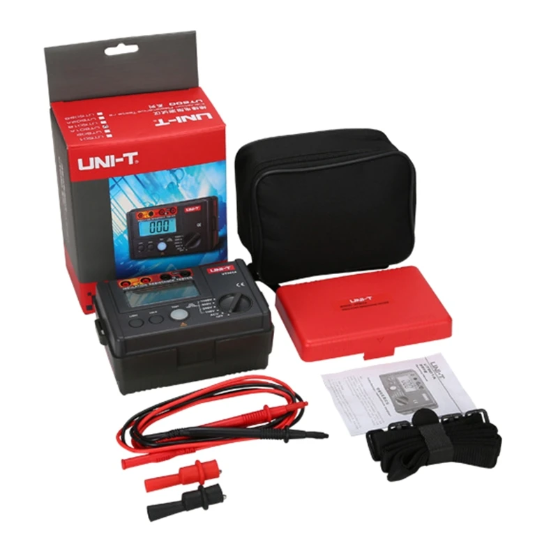 

Insulation Resistance Meter LCD Digital Insulation Resistance Tester Megohm Dropship