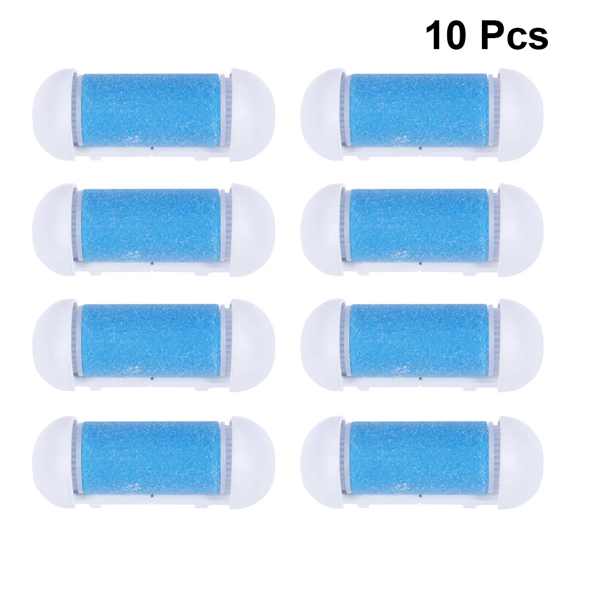 

10pcs Coarse Replacement Roller Grinder Replacement Tool, Dead Skin Removal Roller Exfoliator Cuticles Callus Remover