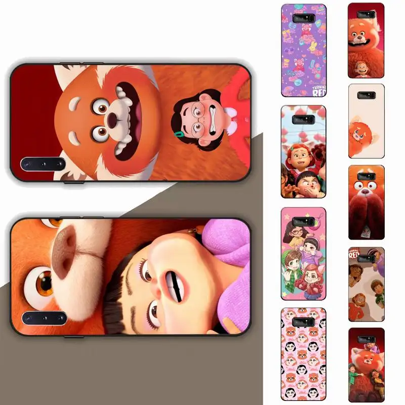 

Disney Turning Red Phone Case for Samsung Note 5 7 8 9 10 20 pro plus lite ultra A21 12 72