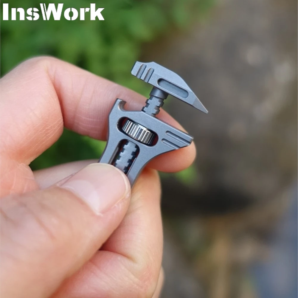 Титановый сплав миниатюрный гаечный ключ металлический калибр инструмент для