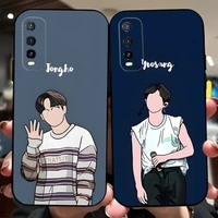 cartoon ateez phone case for oppo a55 a54 a16 a57 k9 k9s a92 a93 a74 a94 findx3neo x3pro x5pro 7 reno6 proplus cover