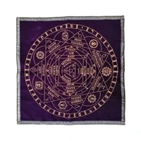 altar tarot cloth table cloth tarots tablecloth decorative divination wicca velvet cloth mysterious patterns healing energy