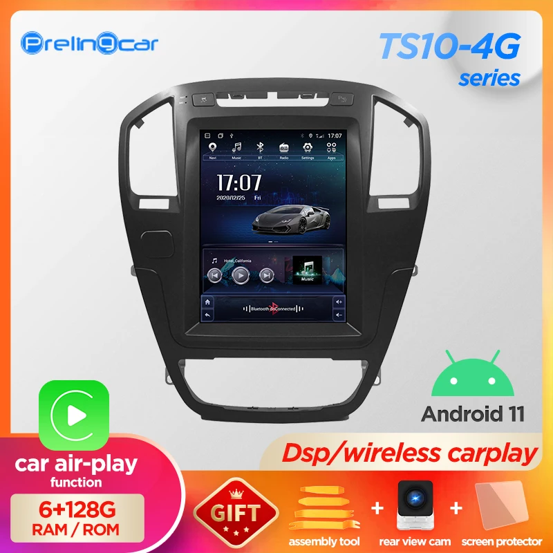 $190.40 Vertical screen android 10.0 system car gps multimedia video radio player in dash for opel insignia car navigaton stereo