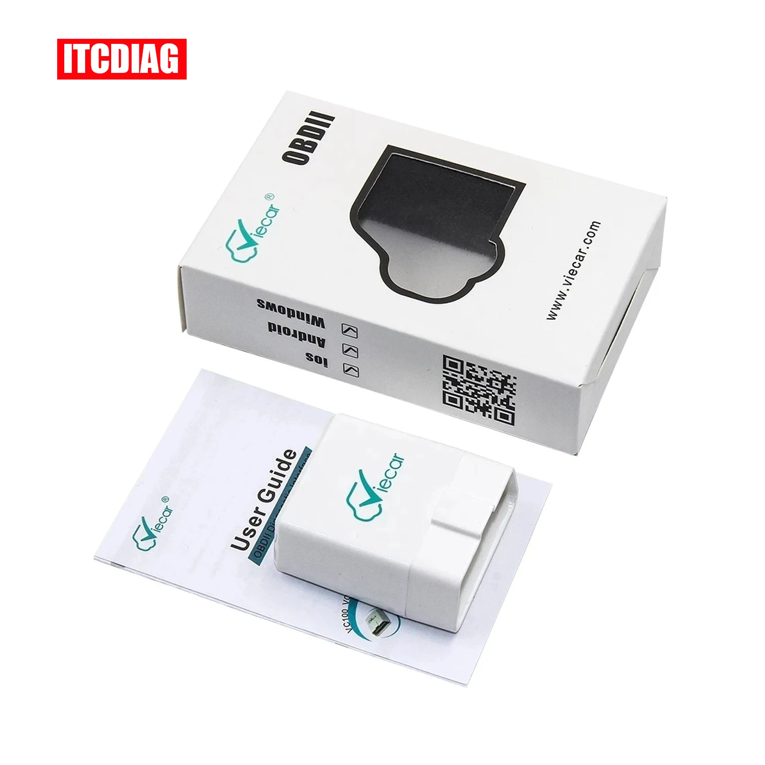 

Original ELM327 V1.5 BT 4.0 Viecar elm327 code reader for Ios/android auto diagnostic scanner